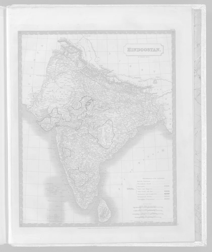 Old Maps Of Indian Subcontinent