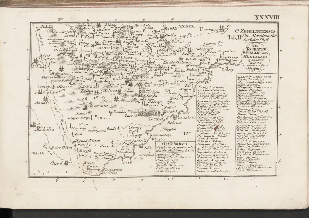 Anteprima della vecchia mappa