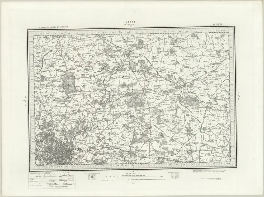 Voorbeeld van de oude kaart