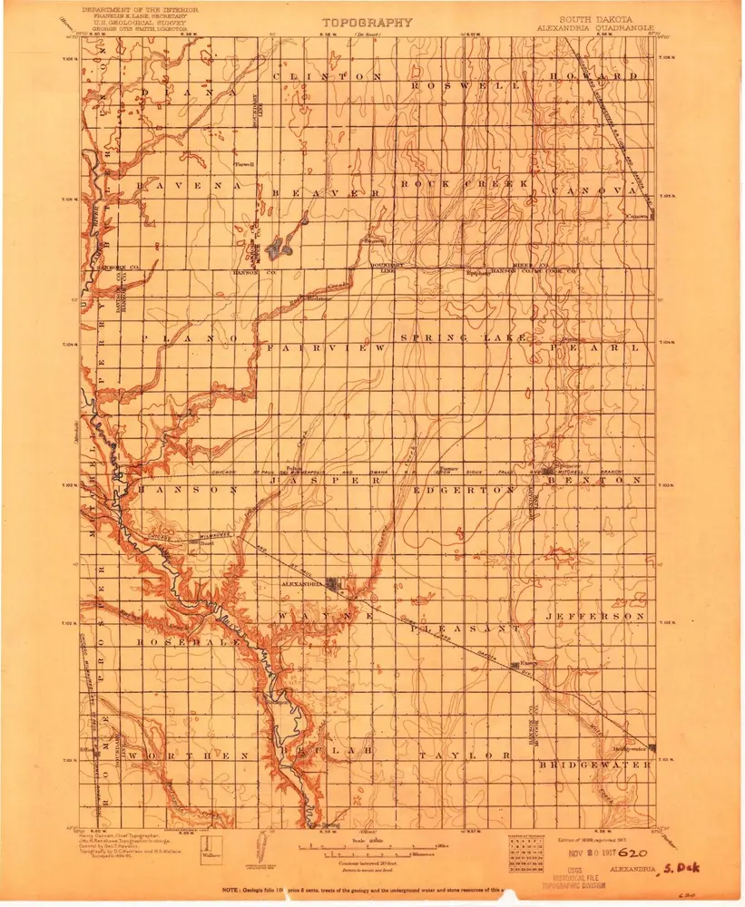 Aperçu de l'ancienne carte