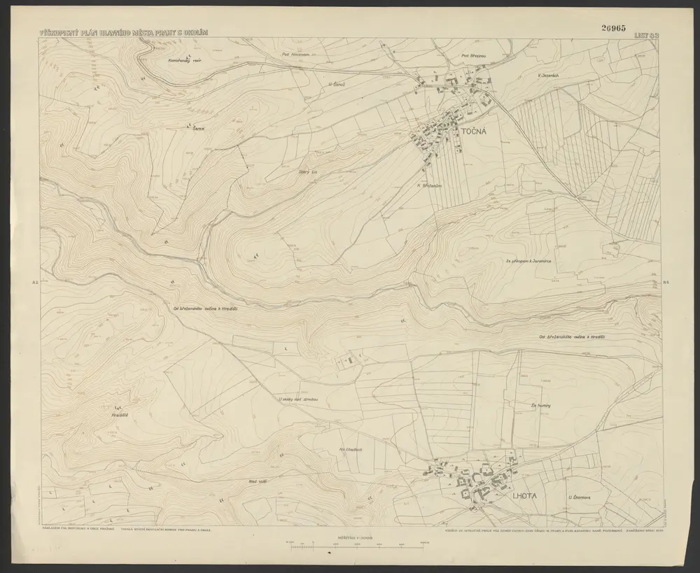 Voorbeeld van de oude kaart