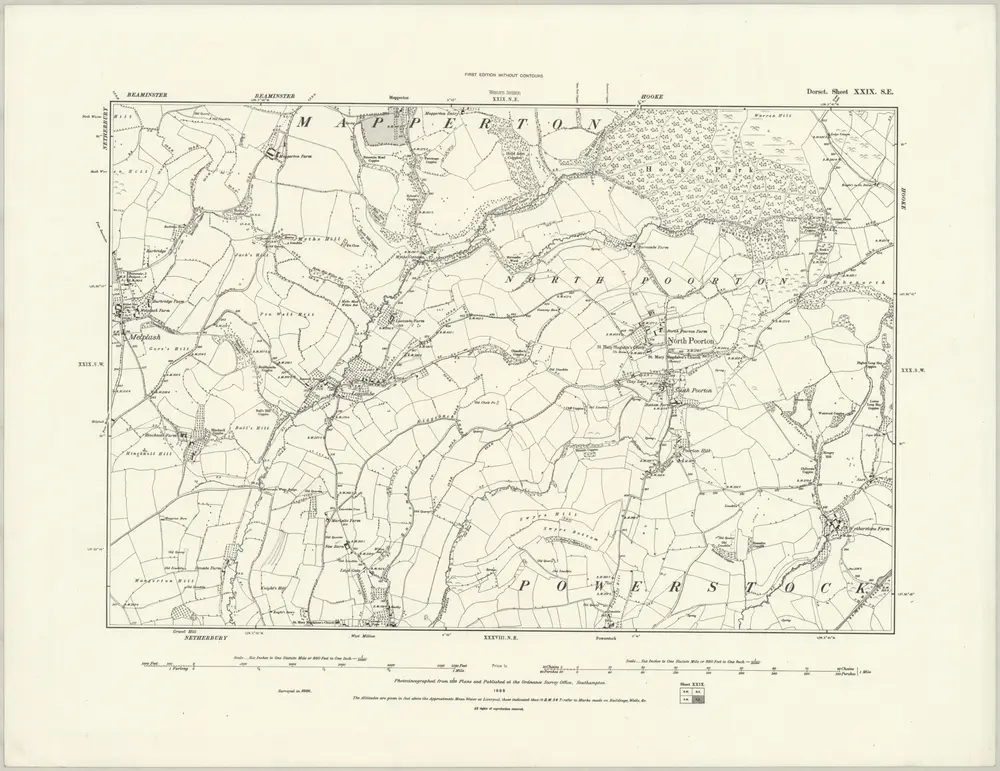 Anteprima della vecchia mappa