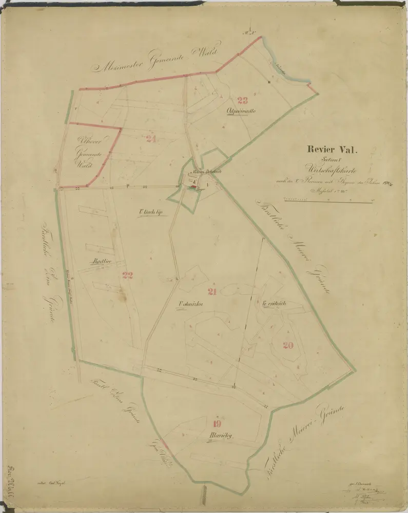 Anteprima della vecchia mappa