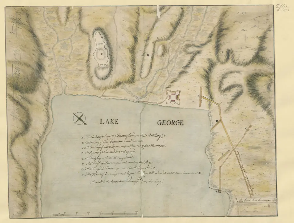 [Environs of LAKE GEORGE].