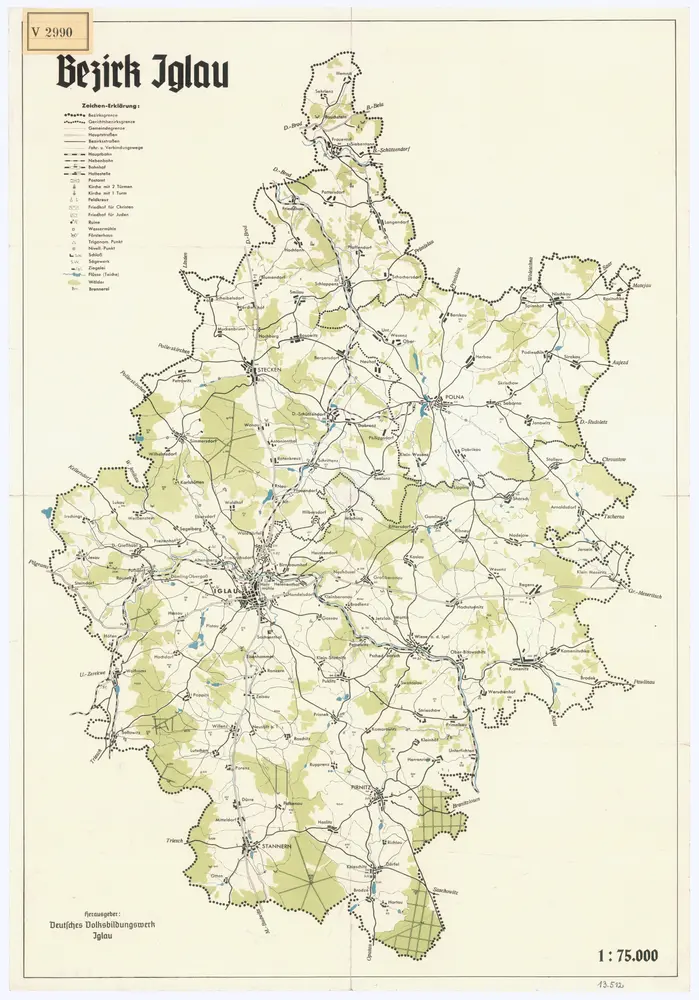 Vorschau auf die alte Karte