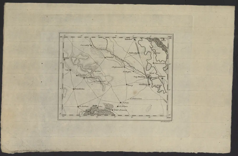 Anteprima della vecchia mappa