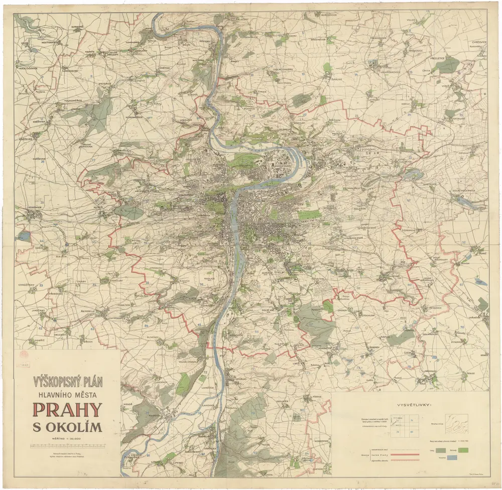 Voorbeeld van de oude kaart