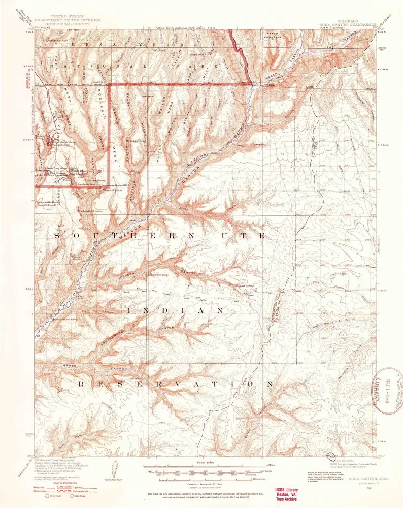 Voorbeeld van de oude kaart