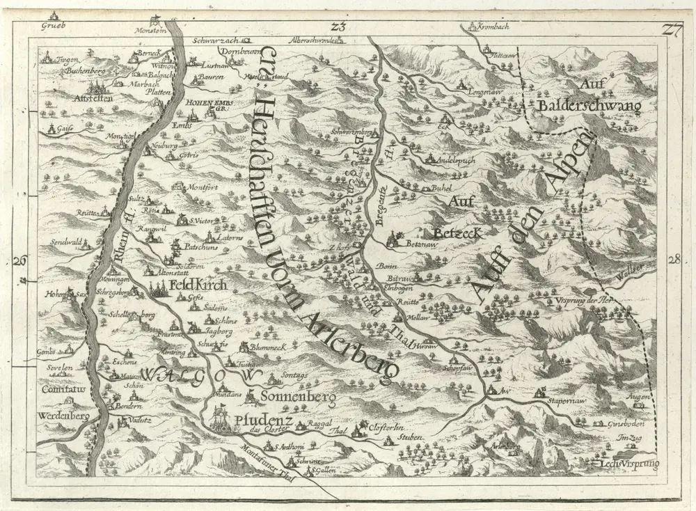 Anteprima della vecchia mappa