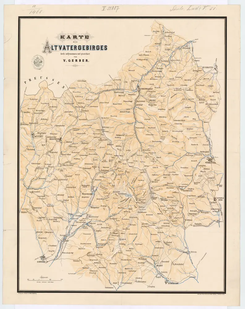 Aperçu de l'ancienne carte