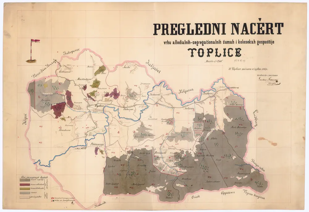 Pré-visualização do mapa antigo