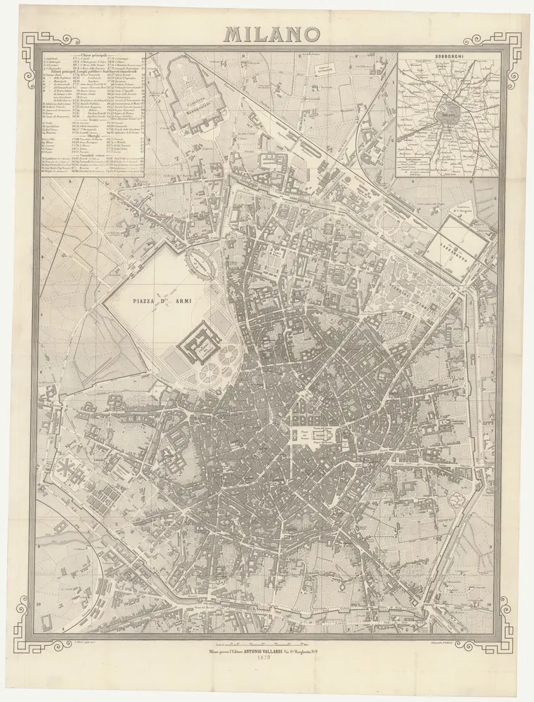 Anteprima della vecchia mappa