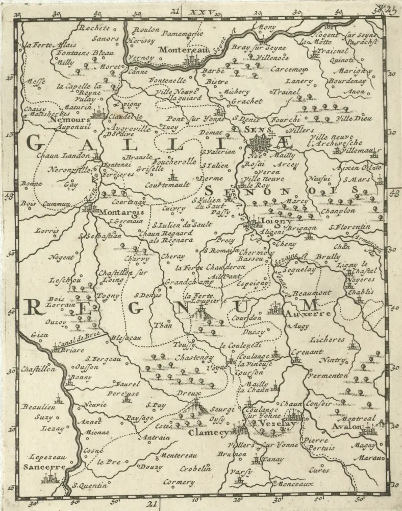 Pré-visualização do mapa antigo