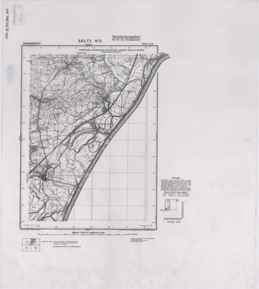 Aperçu de l'ancienne carte