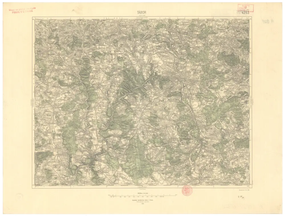 Voorbeeld van de oude kaart