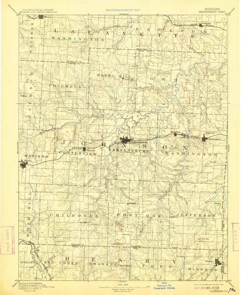 Anteprima della vecchia mappa