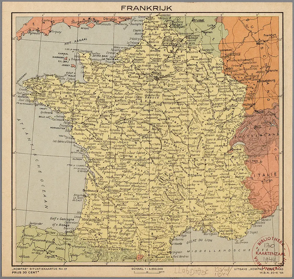 Aperçu de l'ancienne carte