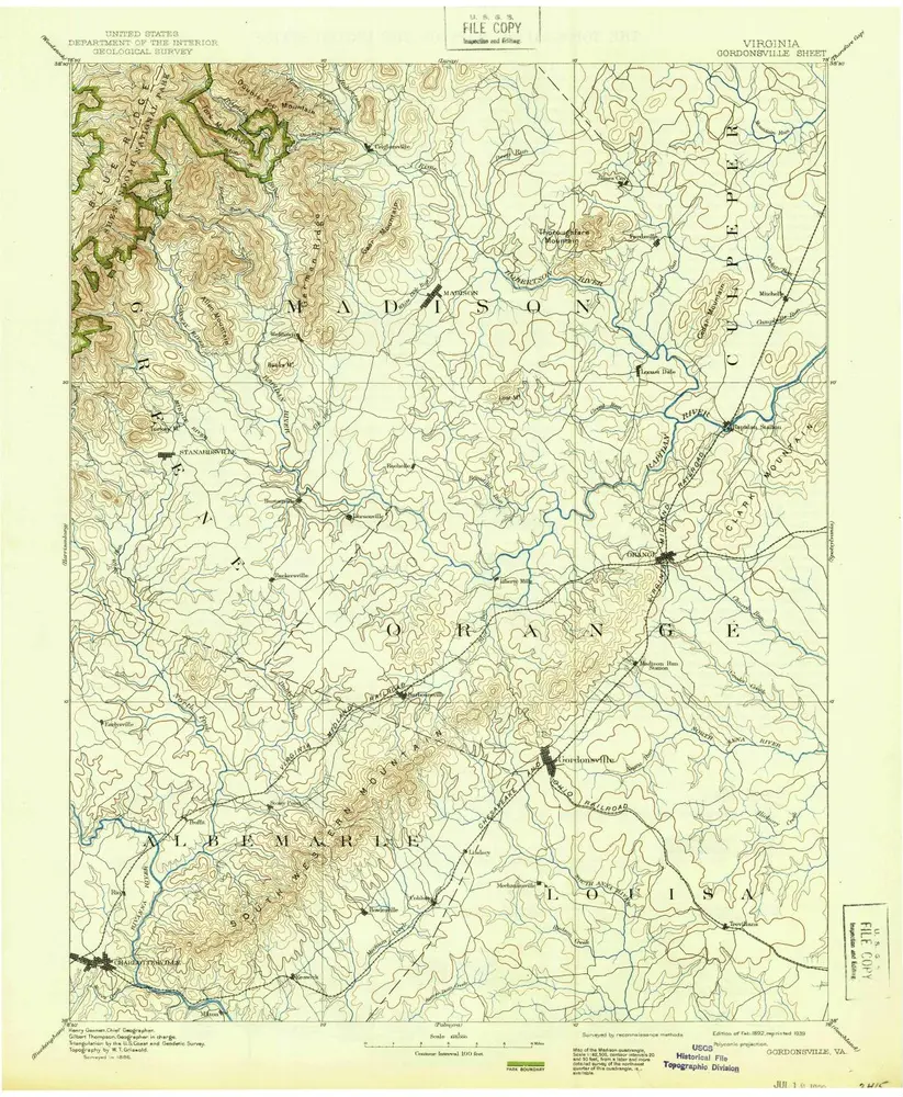 Anteprima della vecchia mappa