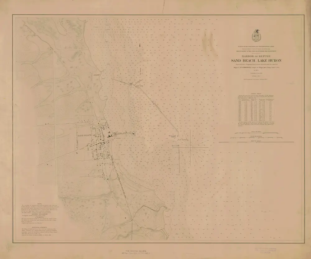 Voorbeeld van de oude kaart