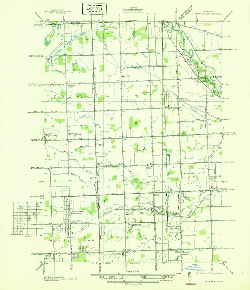 Vista previa del mapa antiguo