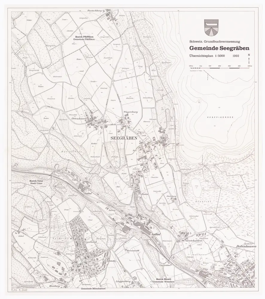 Voorbeeld van de oude kaart