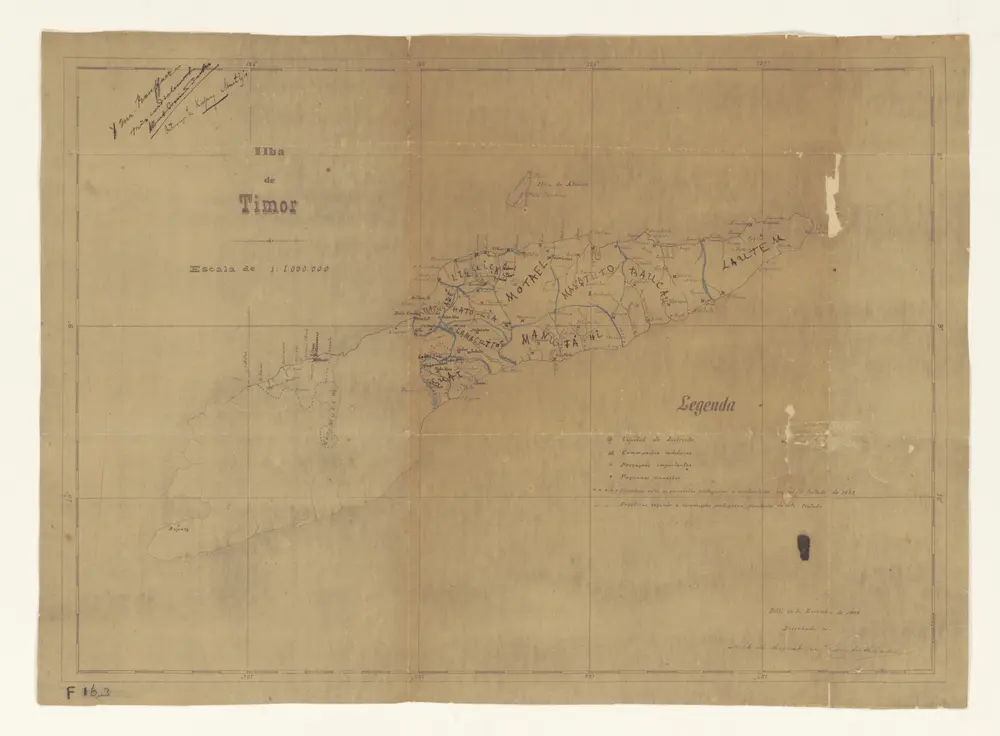 Anteprima della vecchia mappa