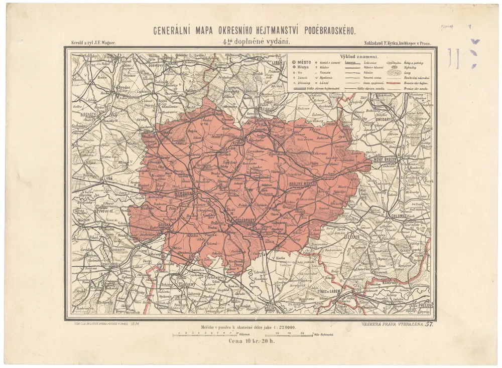 Voorbeeld van de oude kaart