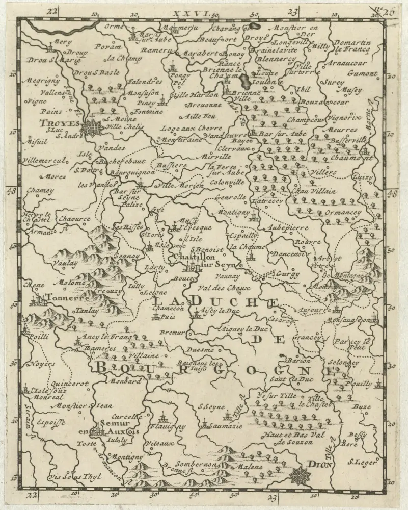 Pré-visualização do mapa antigo