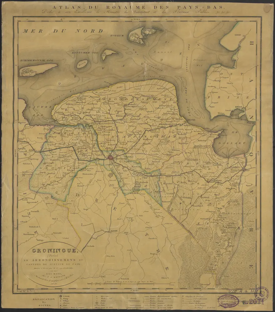 Aperçu de l'ancienne carte