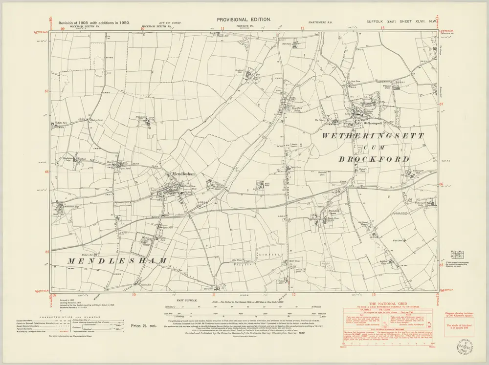 Aperçu de l'ancienne carte