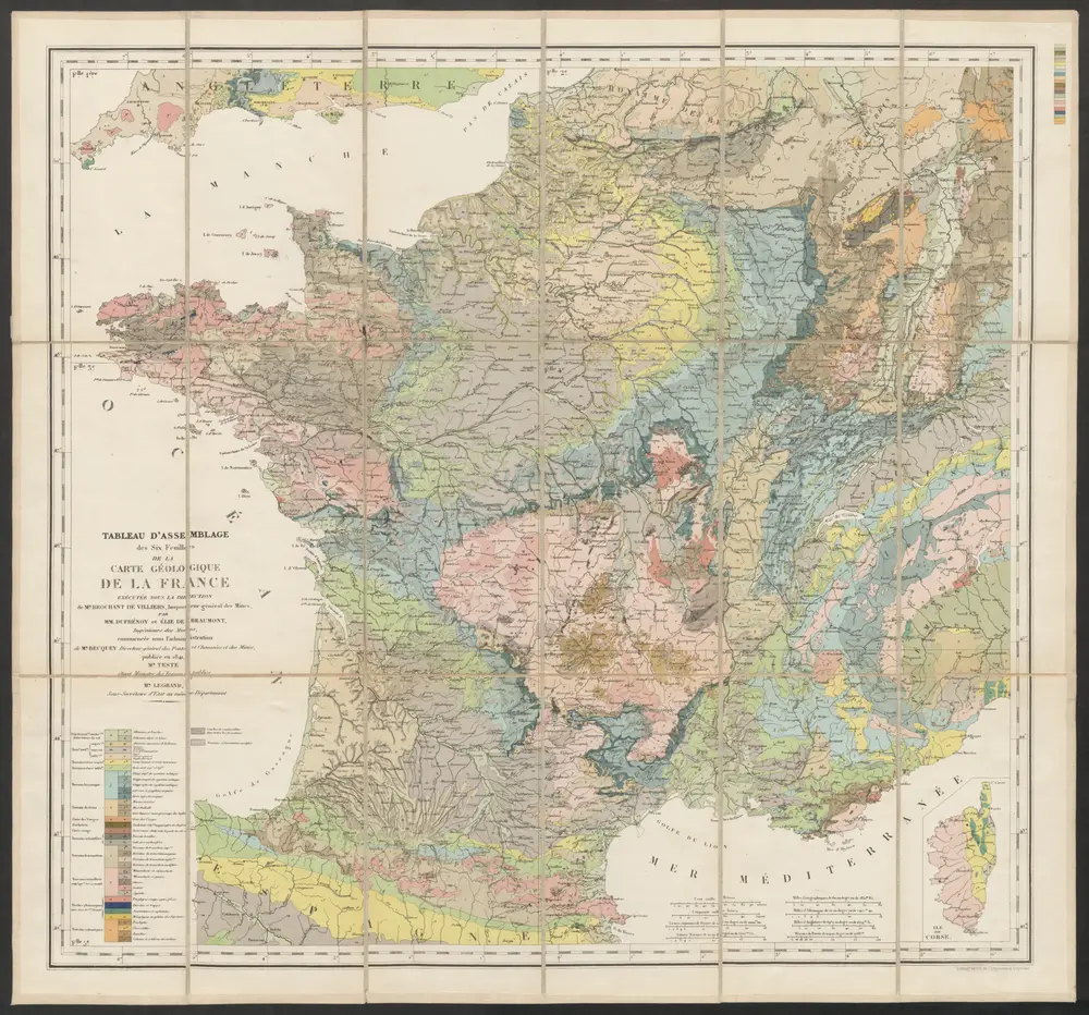 Voorbeeld van de oude kaart