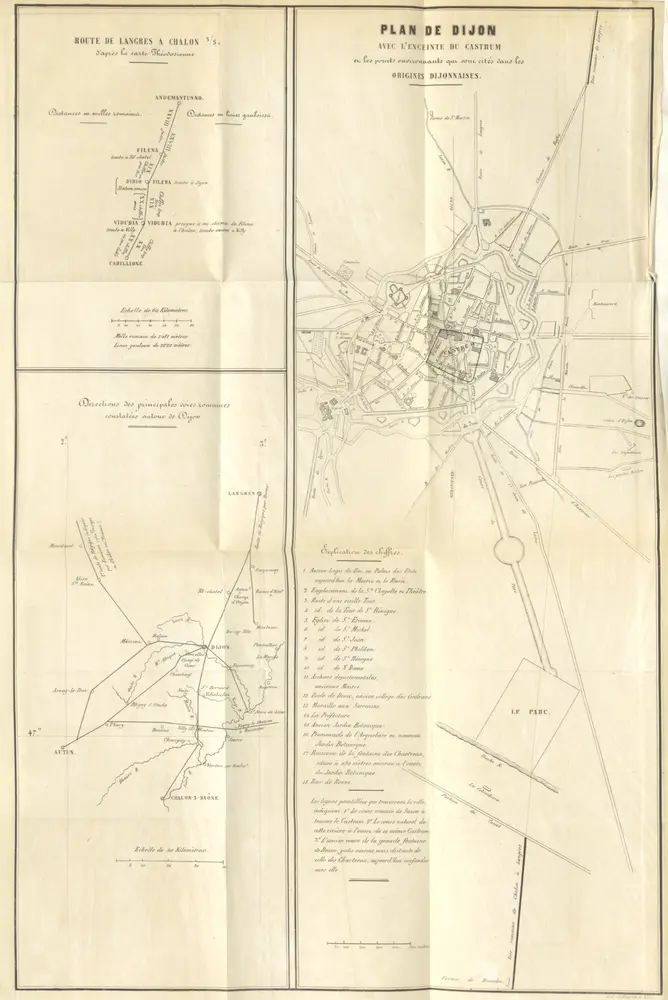 Aperçu de l'ancienne carte