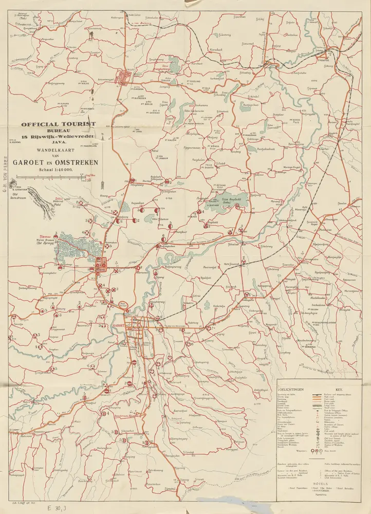 Aperçu de l'ancienne carte