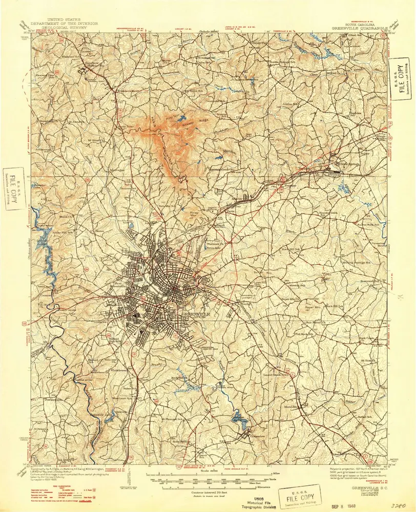 Aperçu de l'ancienne carte