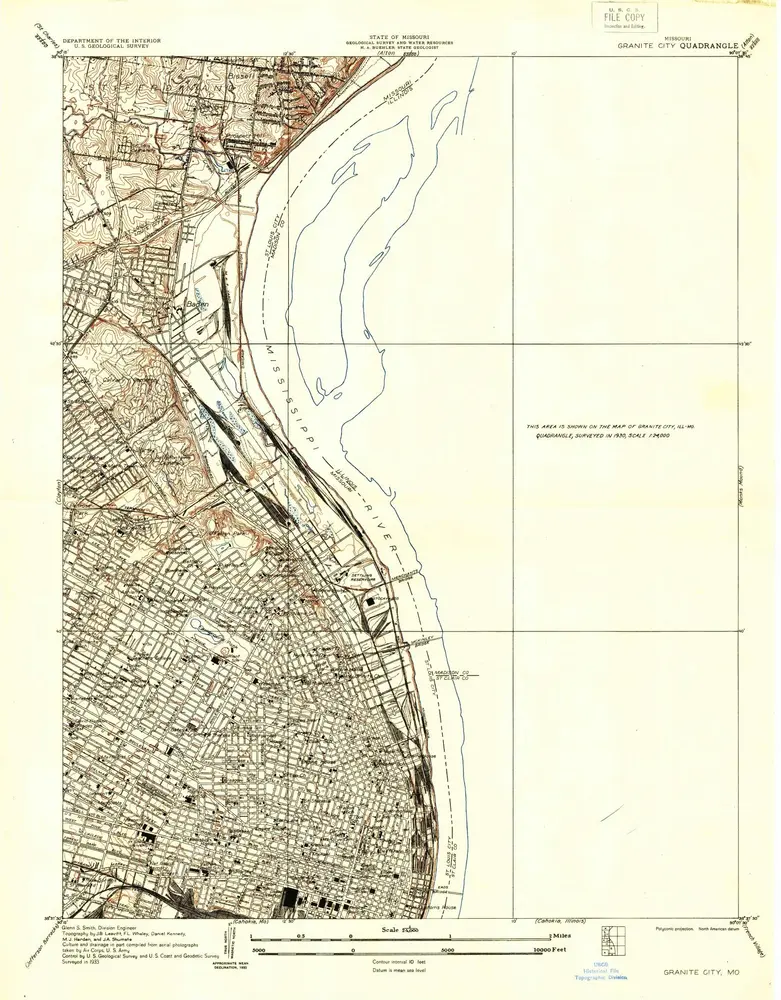 Voorbeeld van de oude kaart