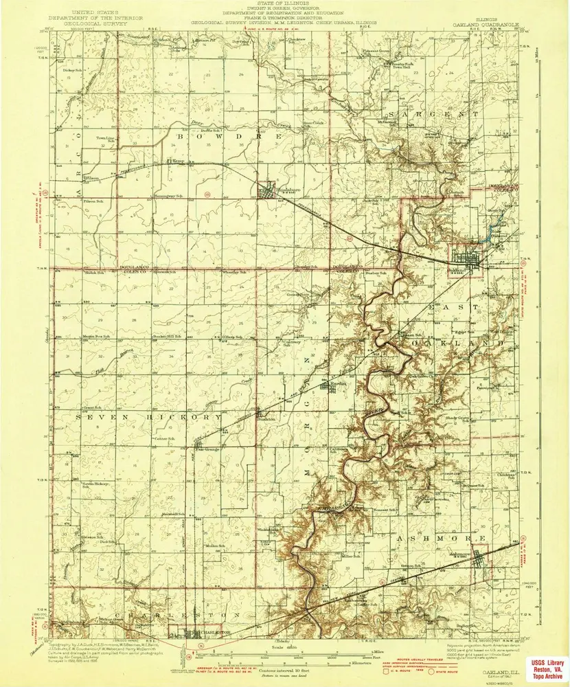 Aperçu de l'ancienne carte