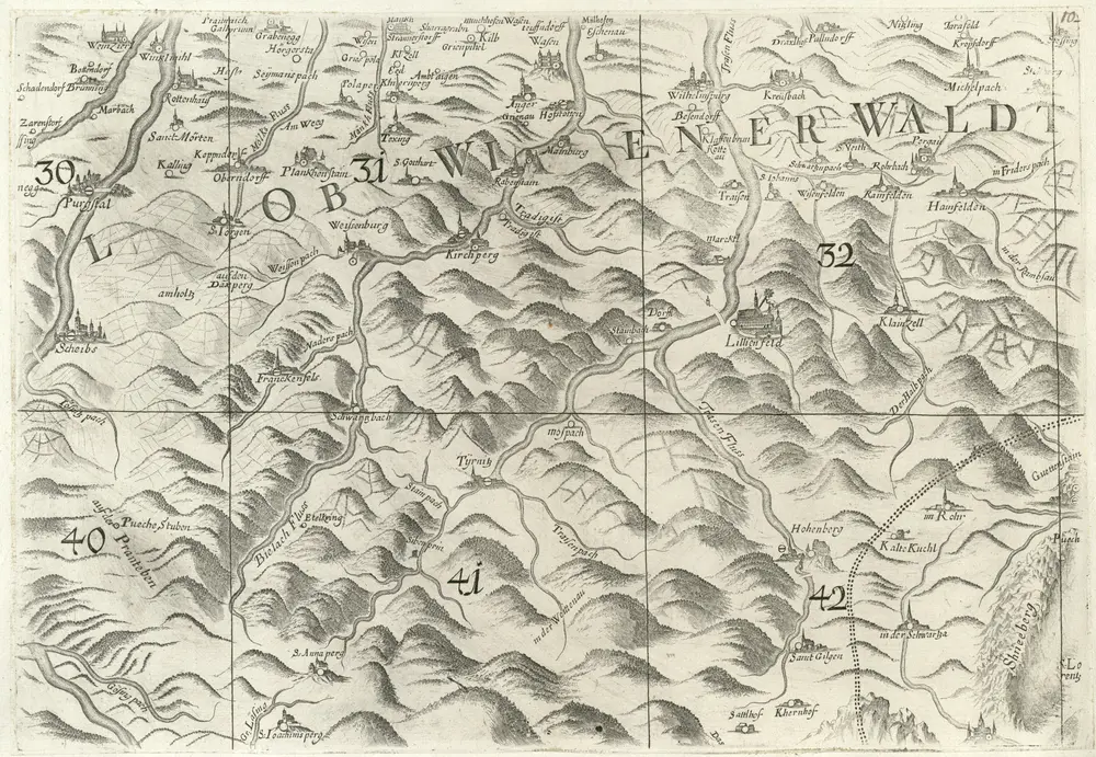 Voorbeeld van de oude kaart