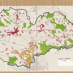 Voorbeeld van de oude kaart