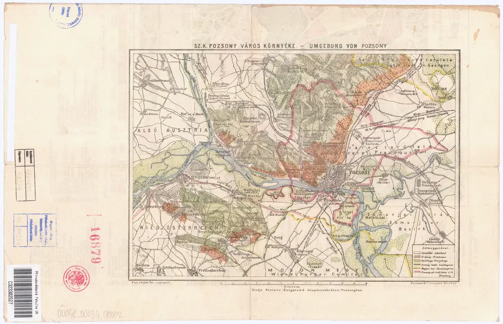 Aperçu de l'ancienne carte