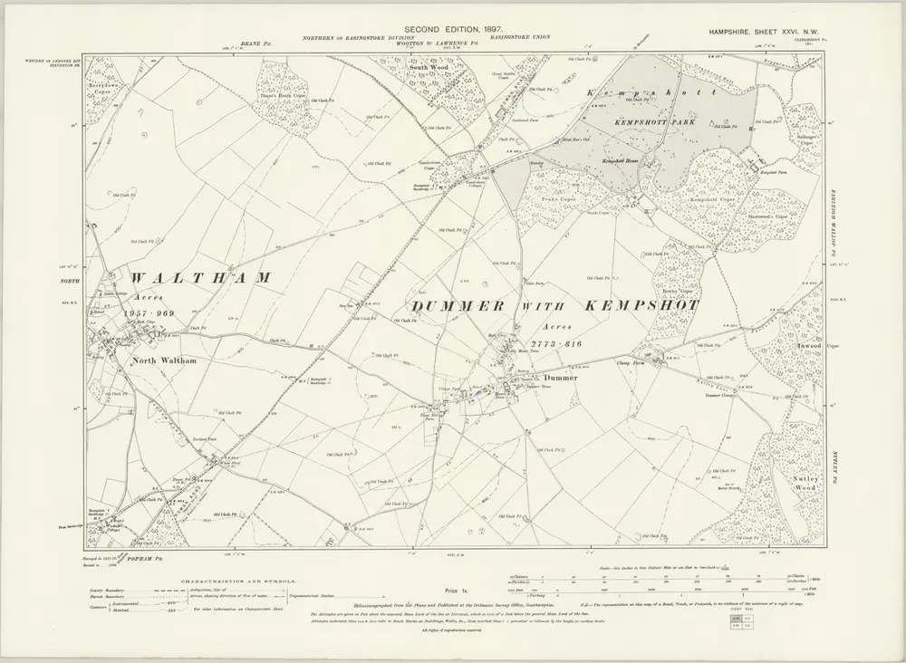 Aperçu de l'ancienne carte