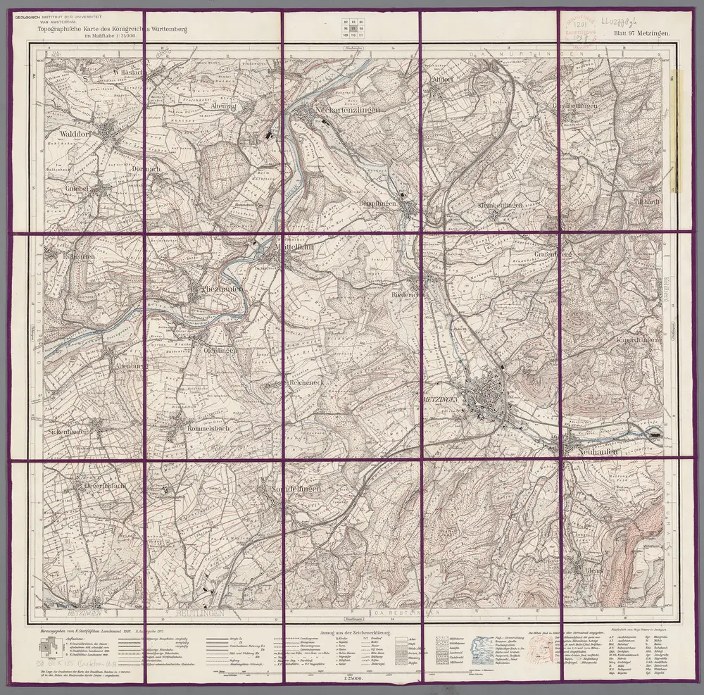 Aperçu de l'ancienne carte