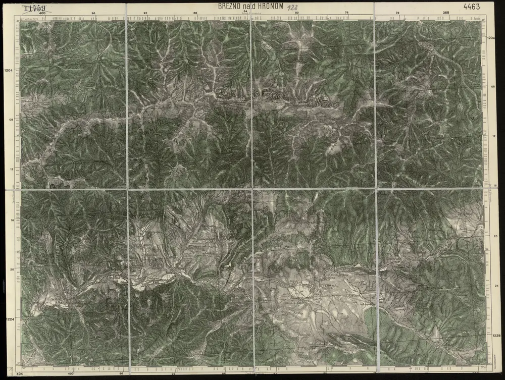 Anteprima della vecchia mappa