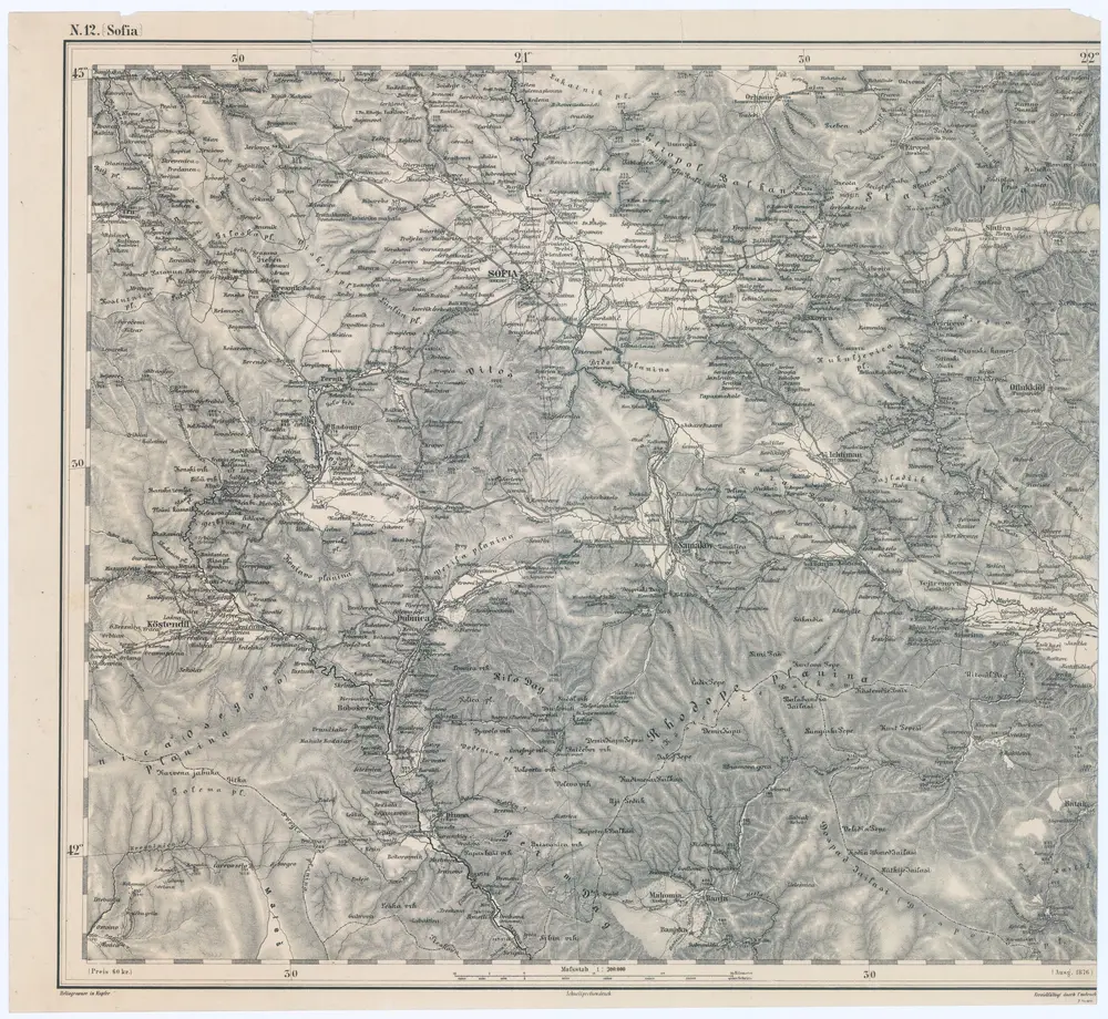 Anteprima della vecchia mappa