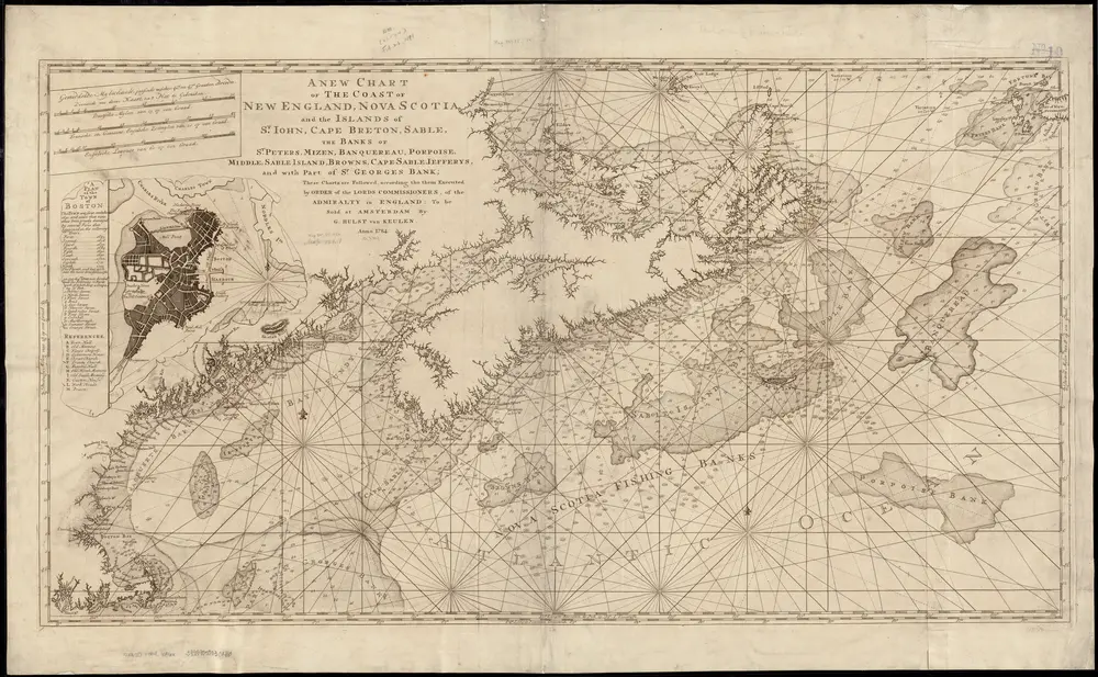 Voorbeeld van de oude kaart