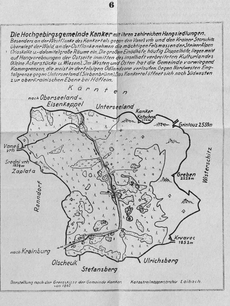 Anteprima della vecchia mappa