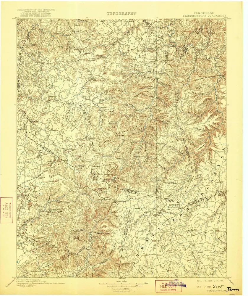 Aperçu de l'ancienne carte