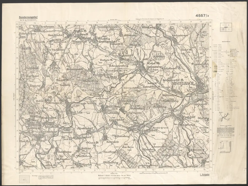 Aperçu de l'ancienne carte