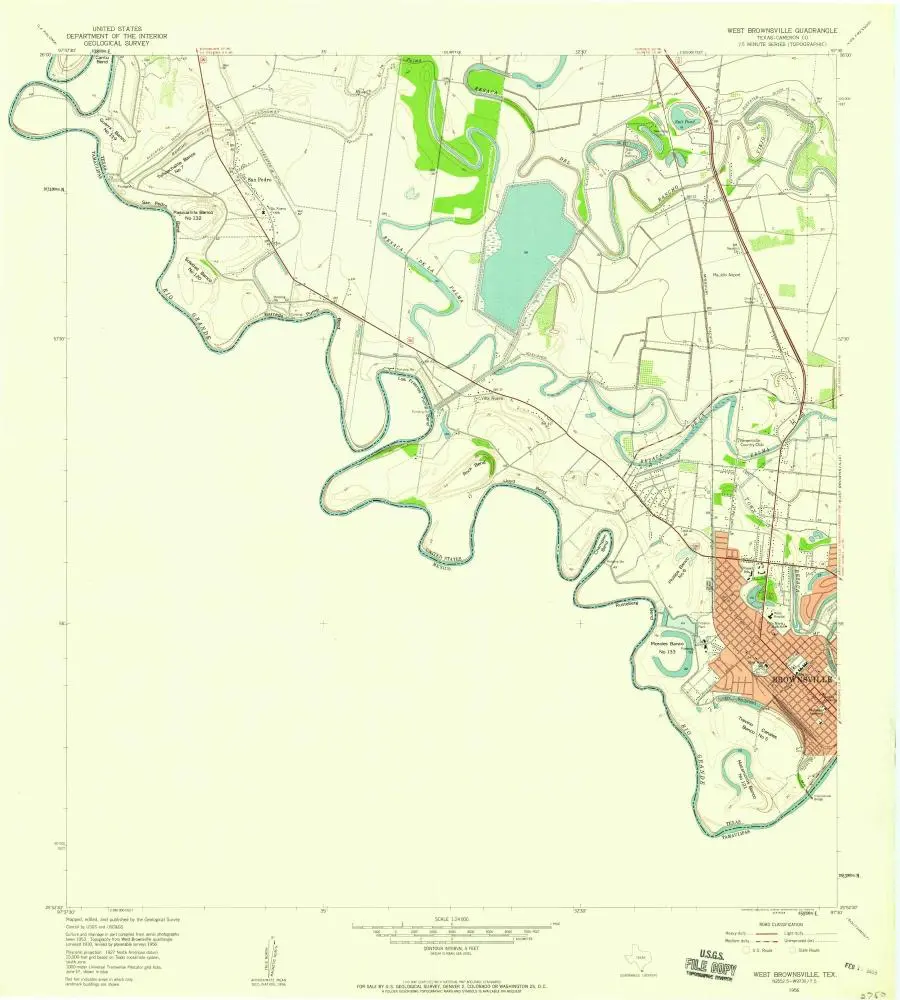 Voorbeeld van de oude kaart