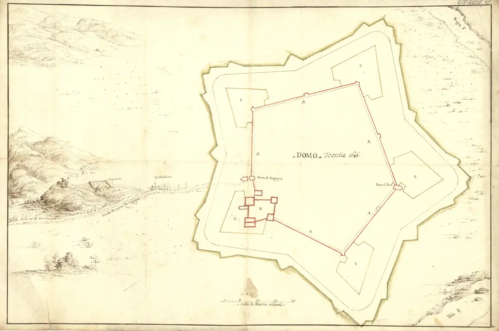 Anteprima della vecchia mappa