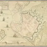 A plan of the town and fortifications of Portsmouth, with the Blockhouse Fort and the Gunwharfe